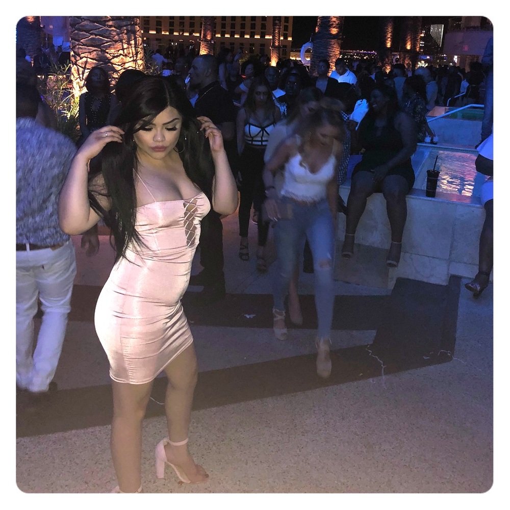 Pink dress